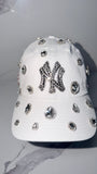 Custom Puerto Rican Crystal Bling Hat