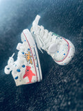 Baby Shark Bling & Painted Sneakers