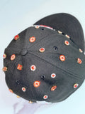 Custom New York Knicks Bling Fitted Hat – New Era | Rhinestone NY Logo | Handmade Custom Hat with Gems