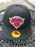 Custom New York Knicks Bling Fitted Hat – New Era | Rhinestone NY Logo | Handmade Custom Hat