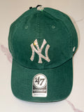 Luxury Bling Green NY Adjustable Hat – Handmade Rhinestone Custom Streetwear Cap