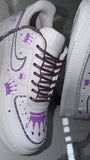 Custom Crown Bling Air Force 1 – Personalized Rhinestone Nike AF1 Sneakers