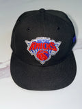 Custom New York Knicks Bling Fitted Hat – New Era | Rhinestone NY Logo | Handmade Custom Hat