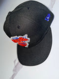 Custom New York Knicks Bling Fitted Hat – New Era | Rhinestone NY Logo | Handmade Custom Hat
