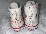 Elmo Custom Sneakers – Personalized Kids Shoes with Bling & Glitter