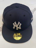 Mens Custom Bling NY Yankees 59FIFTY New Era Hat – Rhinestone Embellished with Initials