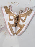 Custom Rhinestone Nike Dunks – Sparkly Sneakers for Special Events