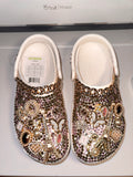 Custom Bling Crocs – Paris-Inspired Sparkle Shoes for Kids & Adults