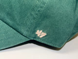 Luxury Bling Green NY Adjustable Hat – Handmade Rhinestone Custom Streetwear Cap