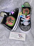 Cocomelon Cody Inspired Custom Sneakers – Personalized Kids Bling Shoes