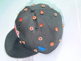 Custom New York Knicks Bling Fitted Hat – New Era | Rhinestone NY Logo | Handmade Custom Hat with Gems
