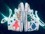 Baby Shark Bling & Painted Sneakers