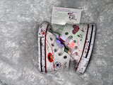 Elmo Custom Sneakers – Personalized Kids Shoes with Bling & Glitter