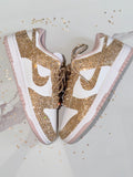Custom Rhinestone Nike Dunks – Sparkly Sneakers for Special Events