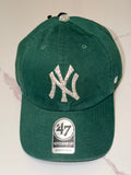 Luxury Bling Green NY Adjustable Hat – Handmade Rhinestone Custom Streetwear Cap