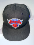 Custom New York Knicks Bling Fitted Hat – New Era | Rhinestone NY Logo | Handmade Custom Hat