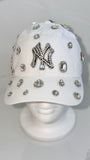 Custom Puerto Rican Crystal Bling Hat