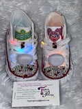 Elmo Custom Sneakers – Personalized Kids Shoes with Bling & Glitter