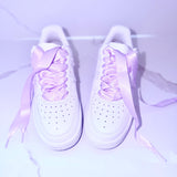 Custom Wedding Nike Air Force 1 Sneakers | Personalized Bridal Bling Shoes