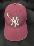 NY Yankees Customized Hat – Bling Yankees Hat with Gems, Personalized ’47 Brand Baseball Cap
