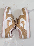 Custom Rhinestone Nike Dunks – Sparkly Sneakers for Special Events