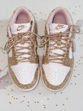 Custom Rhinestone Nike Dunks – Sparkly Sneakers for Special Events