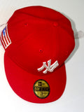 Custom Puerto Rico Bling New York Yankee 59FIFTY Hat – Festival Edition 🇵🇷