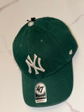 Luxury Bling Green NY Adjustable Hat – Handmade Rhinestone Custom Streetwear Cap