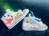 Baby Shark Bling & Painted Sneakers