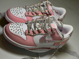 Custom Kids Bling Dunks Low-Top | Sparkly Rhinestone Designer Sneakers