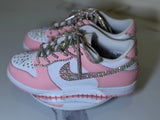 Custom Kids Bling Dunks Low-Top | Sparkly Rhinestone Designer Sneakers
