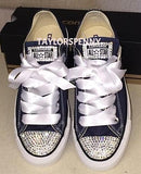 Women’s Custom Rhinestone Converse for Brides & Bridesmaids ✨👟💍
