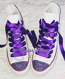 Women’s Custom Rhinestone Converse for Brides & Bridesmaids ✨👟💍