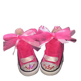 Custom Girls Princess Bling Sneakers with Tulle
