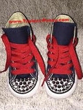 Boys Custom Spiked Converse – Personalized with Name