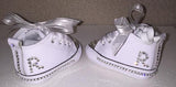 Custom Bling Baby Sneakers – Unisex Christening Shoes ✨👶👟