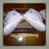 Custom Bling Baby Sneakers – Unisex Christening Shoes ✨👶👟