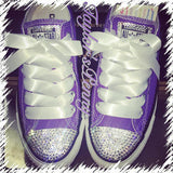 Women’s Custom Rhinestone Converse for Brides & Bridesmaids ✨👟💍