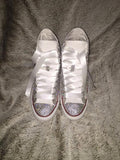 Womens Bling Converse Embellished Inspired by CC
