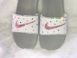 Bling Nike Slides (Miami Vice)