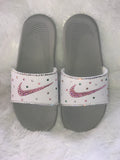 Bling Nike Slides (Miami Vice)