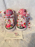 Girls Bling Sneakers  Embellished Junk Sneakers