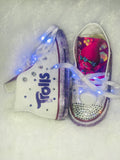 Bling Converse for Girls/ Poppy Troll