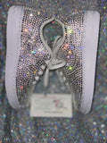 Women’s Custom Bling Air Force 1 – Embellished Nike Uptowns ✨👟