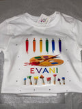 Custom Kids Paint Party Shirt – Personalized Birthday T-Shirt