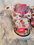 Girls Bling Sneakers  Embellished Junk Sneakers