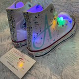 Disney Princess Jasmine Inspired Custom Bling Sneakers