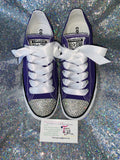 Women’s Custom Rhinestone Converse for Brides & Bridesmaids ✨👟💍