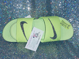 Women’s Bling Nike Slides – Rhinestone Swoosh Sandals