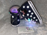 Bling Converse for Girls/ Minnie Mouse